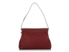 Hermès Rouge H Crinoline and Buffalo Leather Yeoh Convertible Bag