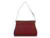 Hermès Rouge H Crinoline and Buffalo Leather Yeoh Convertible Bag