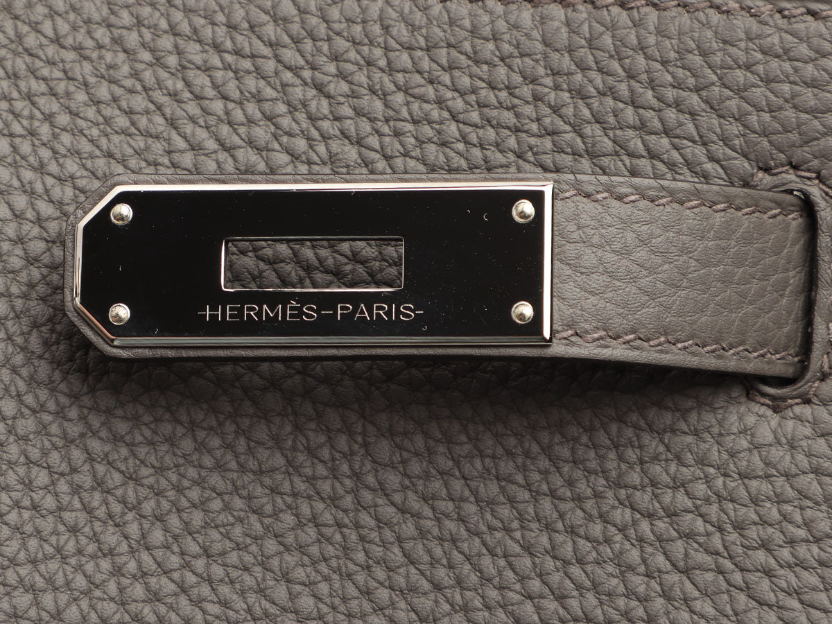 Hermès Etain Togo Kelly 28