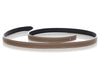 Hermès Black and Etoupe Reversible Belt Strap 13mm