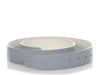Hermès Blue and White Reversible Belt Strap 32mm