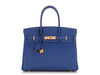 Hermès Royal Blue Togo Birkin 30