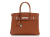 Hermes Fauve Barenia Faubourg Birkin 30