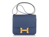 Hermès Blue Brighton Evercolor Constance 24