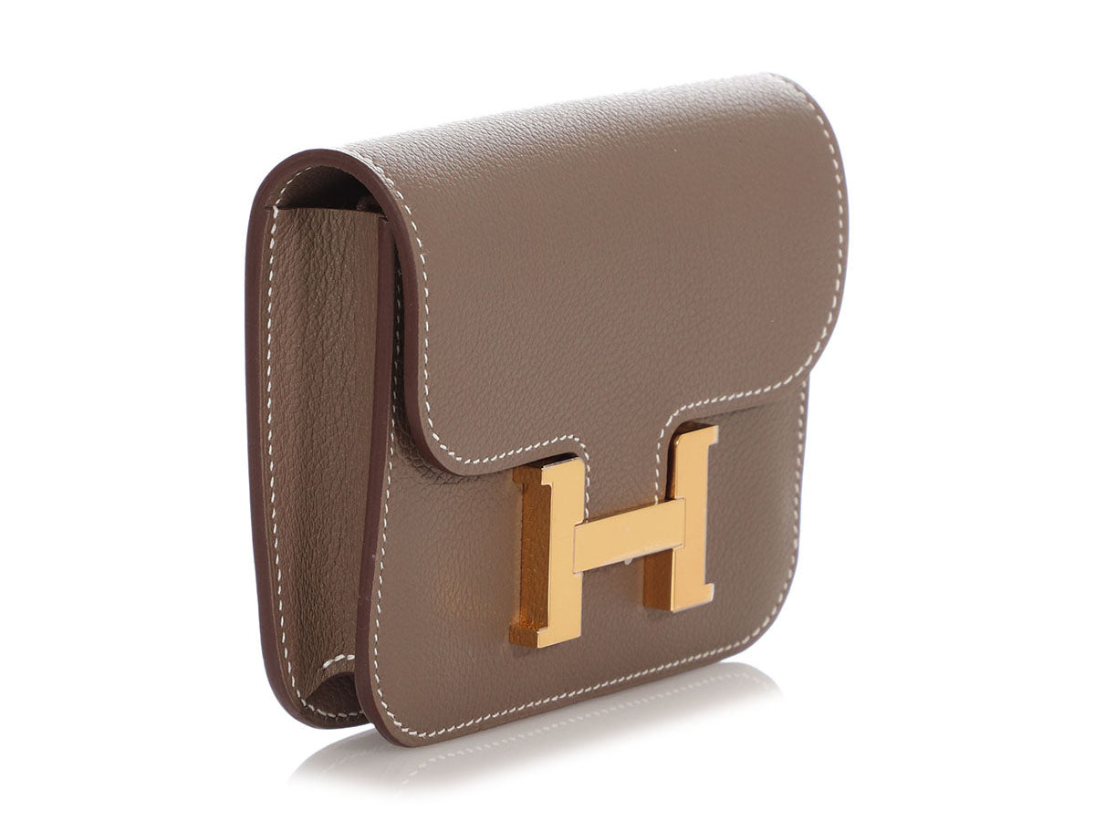 Hermès Mustard Togo Dogon Recto-Verso Wallet