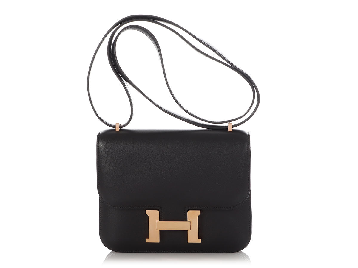 Hermes Constance 18 in Gold Swift Leather