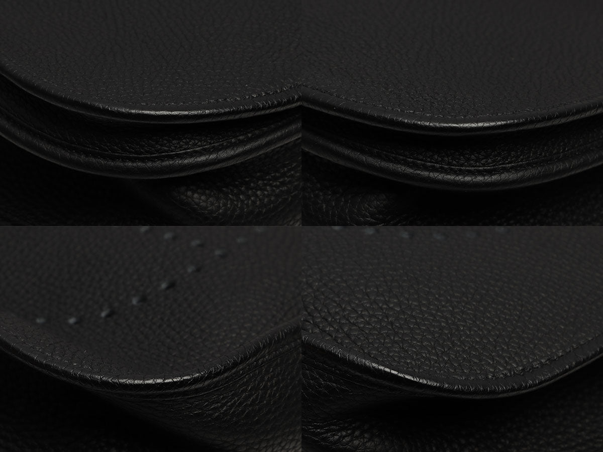 Hermès Mini Black Tadelakt Kelly 20