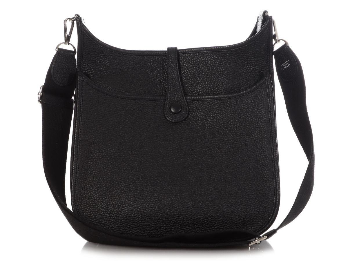 Hermès Black Clémence Evelyne III PM