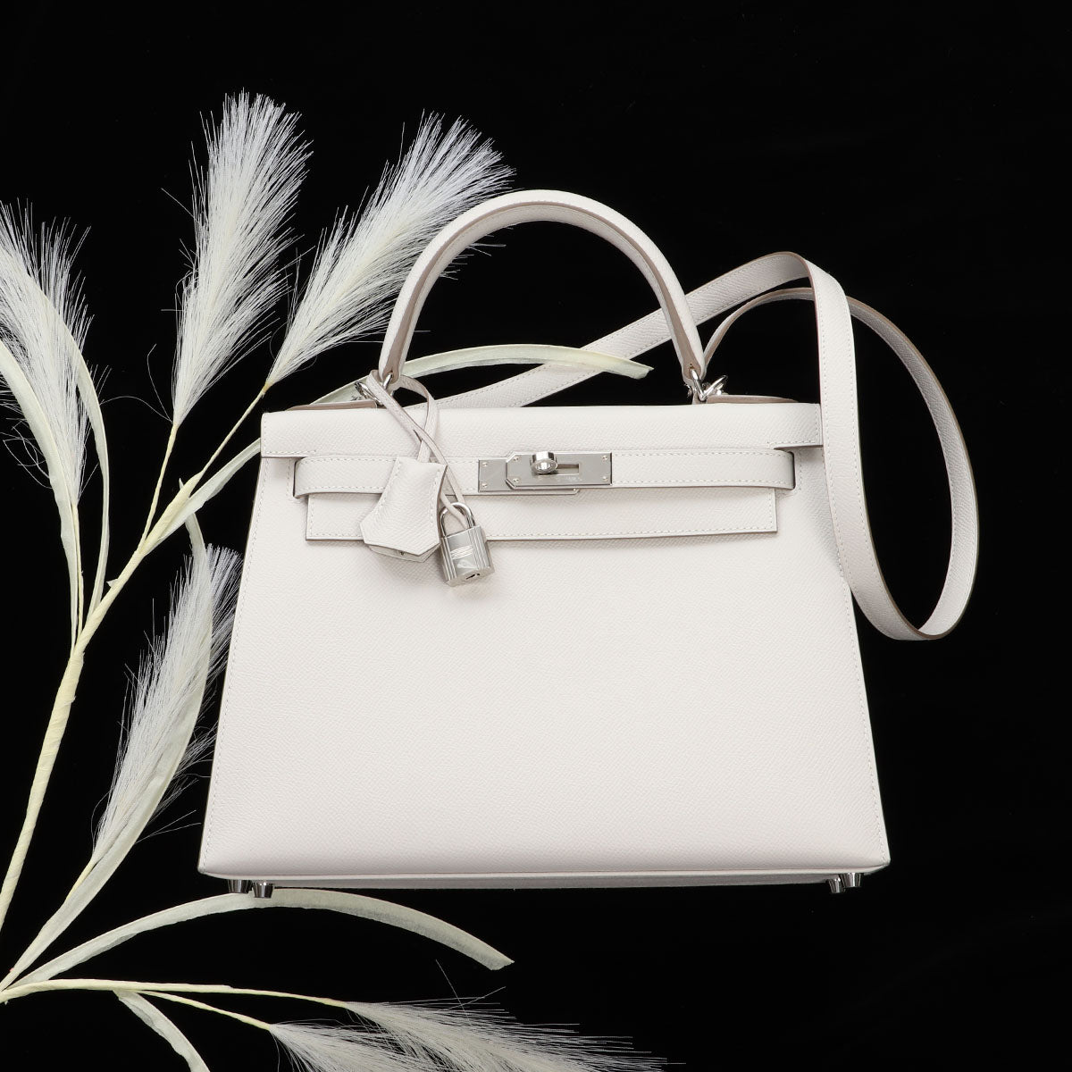 Hermes Birkin Sellier 25 Gris Pale Epsom Palladium Hardware in 2023