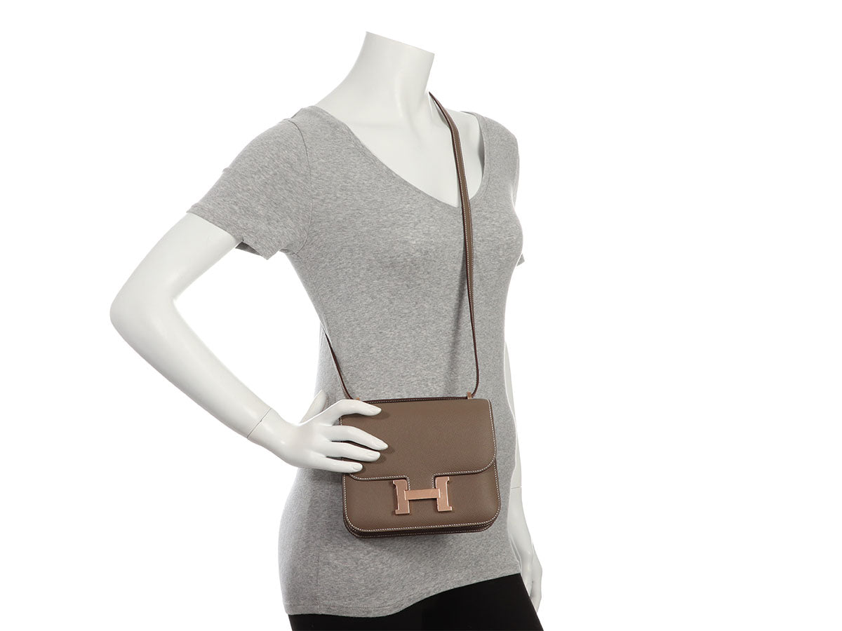 Hermes Epsom Constance 18 Etoupe