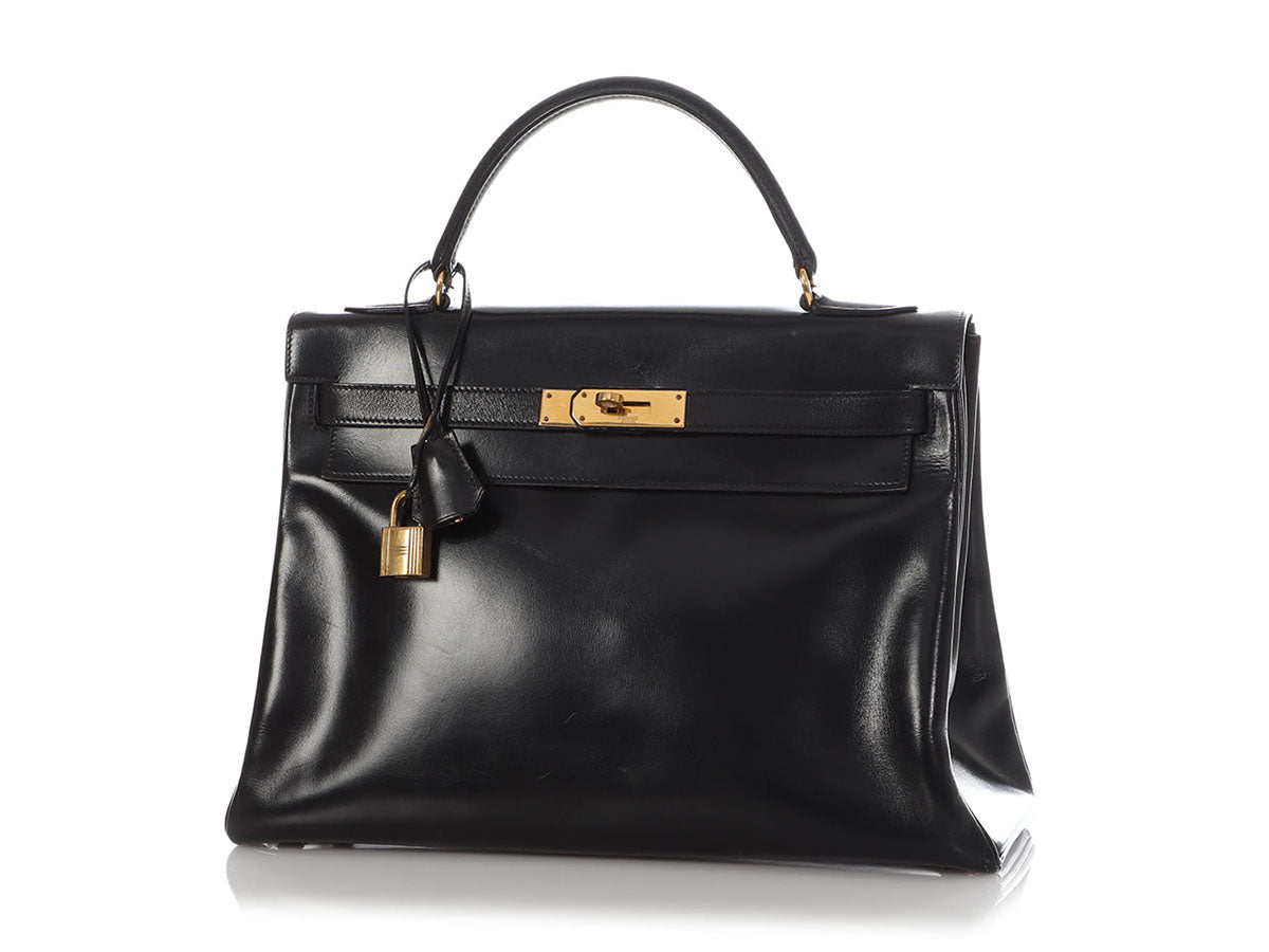 Hermès Kelly 32 Black Togo