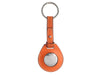 Hermès Orange Swift Apple AirTag Key Ring