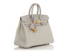 Hermès Gris Perle Togo Touch Birkin 25