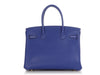 Hermès Bleu Electrique Clémence Birkin 30