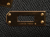 Hermès Black Epsom Kelly 25