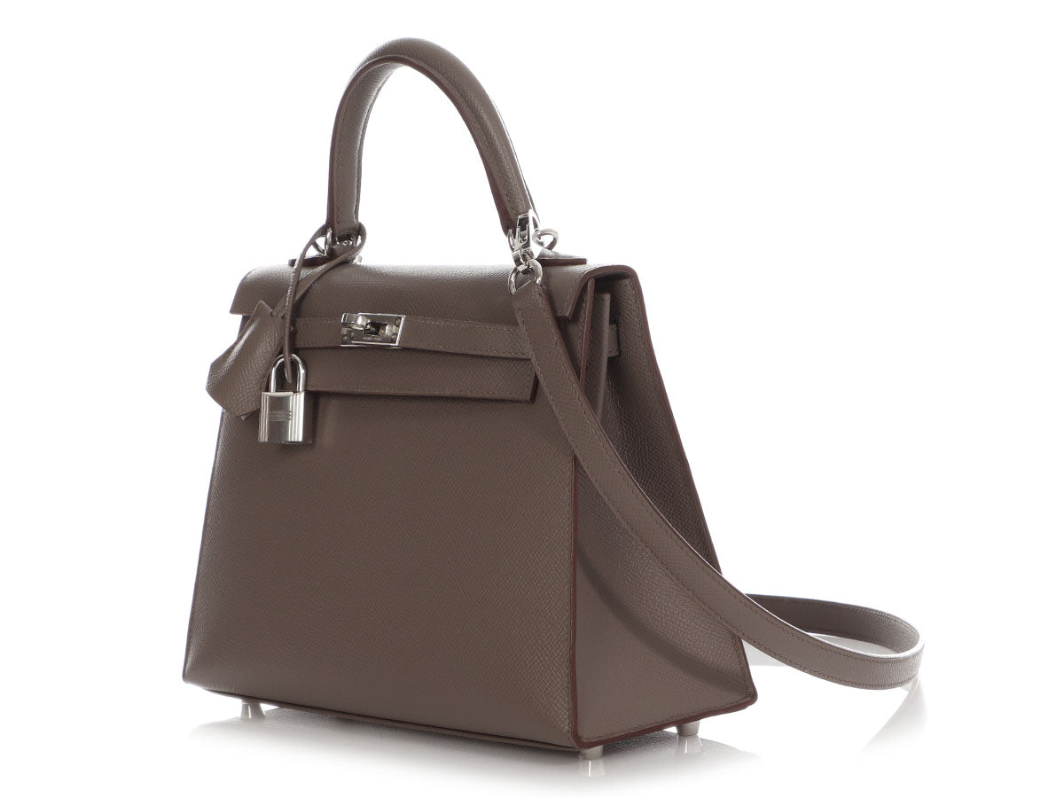 HERMES Togo Birkin 25 Chocolate 1080100