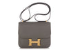 Hermès Gris Meyer Swift Constance 18 Mirror