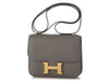 Hermès Gris Meyer Swift Constance 18 Mirror
