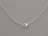 Hermès 18K White Gold Diamond Finesse Pendant Necklace