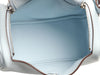 Hermès Mini Bleu Brume Swift Lindy 20