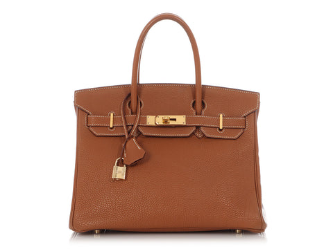 Hermès Gold Togo Birkin 30