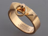 Hermès Narrow 18K Rose Gold Collier de Chien CDC Band Ring