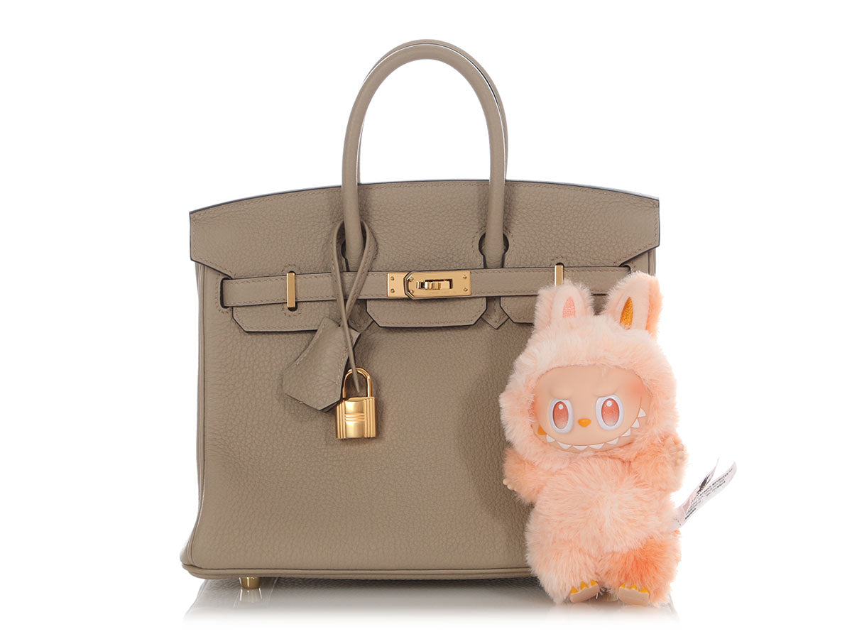 Hermès Gris Tourterelle Togo Birkin 25 - Main Image