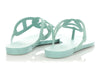Hermès Blue Chaîne d'Ancre Egerie Thong Sandals
