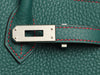Hermès SO Malachite Clémence and Rose Extrême Verso Birkin 25