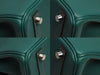Hermès SO Malachite Clémence and Rose Extrême Verso Birkin 25