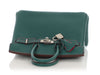 Hermès SO Malachite Clémence and Rose Extrême Verso Birkin 25