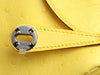 Hermès Mini Jaune Citron Ostrich Boreal Lindy 20