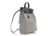 Hermès Black Toile and Vache Hunter Herbag à Dos Zip Backpack GM