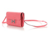 Hermès Rose Azalée Chèvre Constance to Go