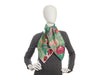 Hermès Mountain Zebra Silk Scarf 90cm