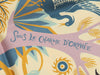 Hermès Sous le Charme d'Orphée Double Face Silk Scarf 90cm