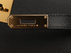 Hermès Black Epsom Kelly 28