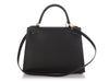Hermès Black Epsom Kelly 28