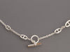 Hermès Sterling Silver Farandole Long Necklace 160