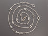 Hermès Sterling Silver Farandole Long Necklace 160