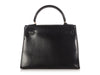 Hermès Vintage Black Box Calfskin Kelly 28