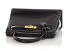 Hermès Vintage Black Box Calfskin Kelly 28