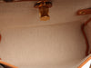 Hermès Toile and Gold Vache Hunter Circuit 24 Herbag Zip 31