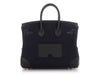 Hermès Bleu Marine Toile Cargo Birkin 25