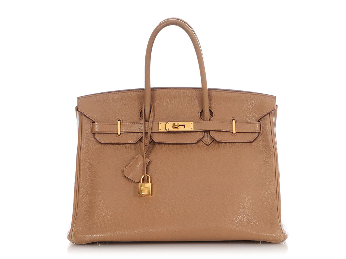 Hermès Alezan Clémence Birkin 35 - Image 2