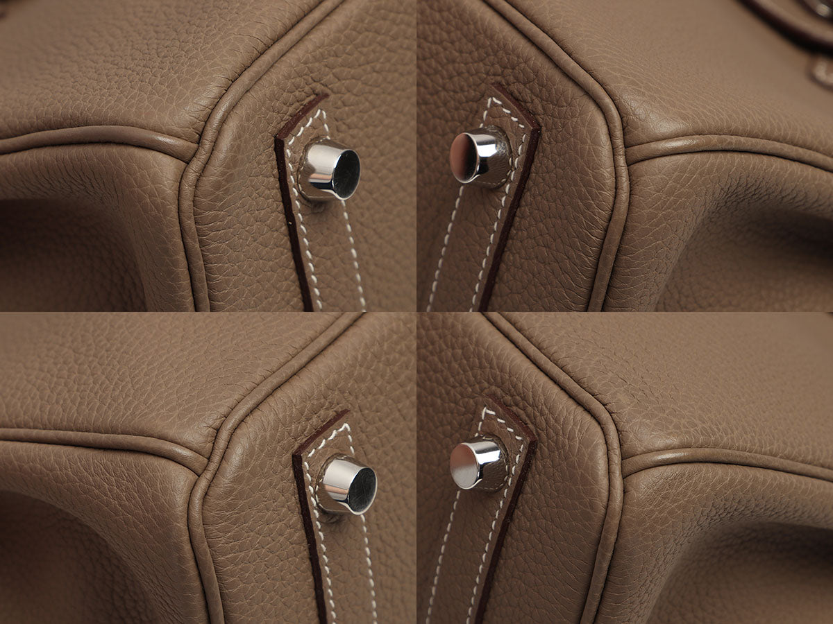 Hermès Etoupe Togo Birkin 25 - Image 8