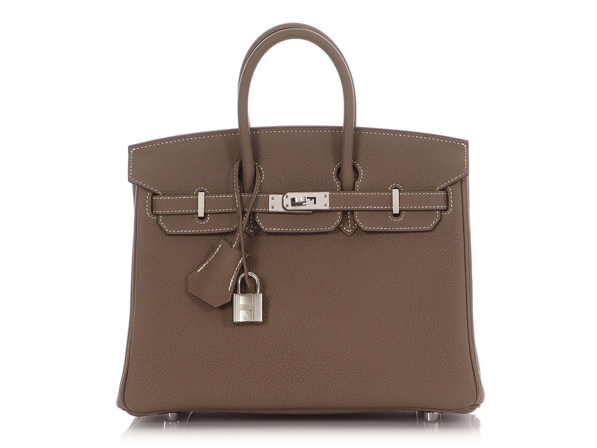 Hermès Etoupe Togo Birkin 25 - Image 2
