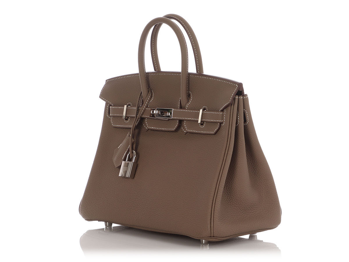 Hermès Etoupe Togo Birkin 25 - Image 4