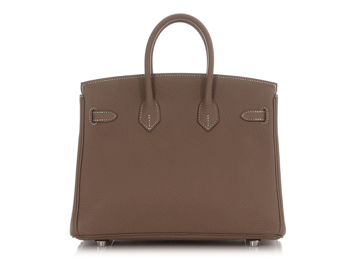 Hermès Etoupe Togo Birkin 25 - Image 5