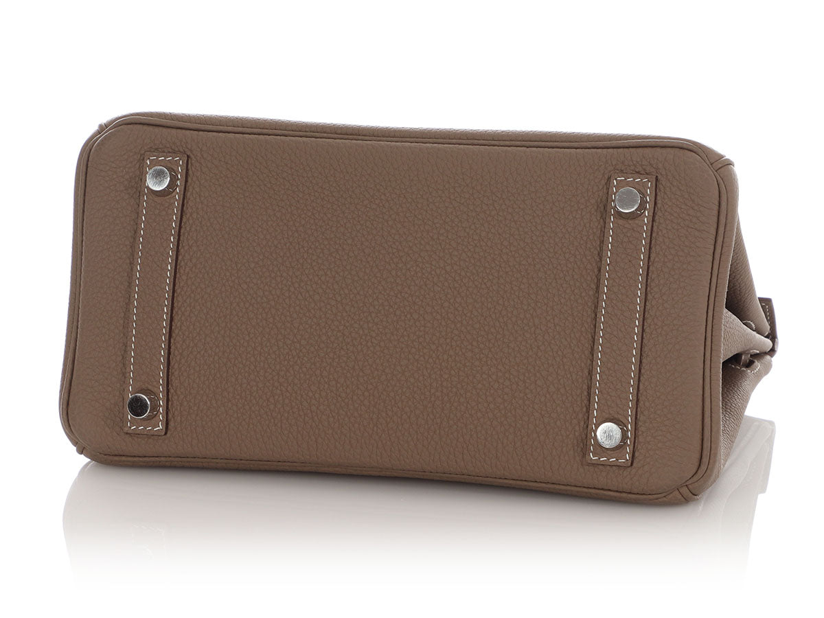 Hermès Etoupe Togo Birkin 25 - Image 7